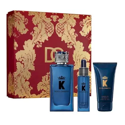 Dolce & Gabbana K By Dolce & Gabbana - EDP 100 ml + sprchový gel 50 ml + olej na vousy 25 ml