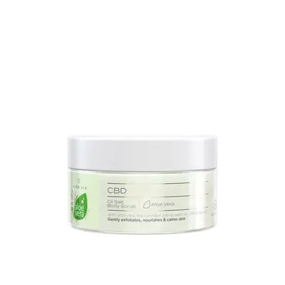 LR health & beauty Tělový peeling s mořskou solí Aloe Vera CBD (Oil Salt Body Scrub) 300 g