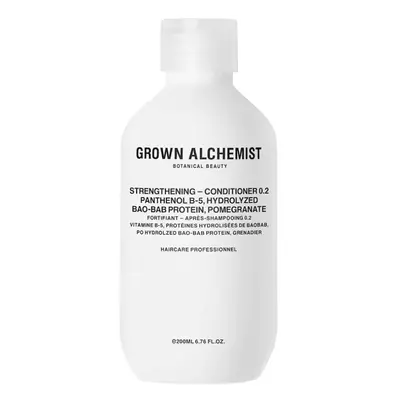 Grown Alchemist Posilující kondicionér Panthenol B-5, Hydrolyzed Baobab Protein, Pomegranate (St