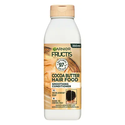 Garnier Uhlazující balzám pro nepoddajné vlasy Hair Food Cocoa Butter (Conditioner) 350 ml