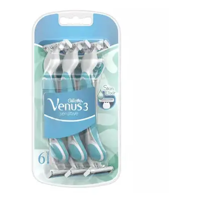 Gillette Jednorázová holítka Venus 3 Sensitive 6 ks