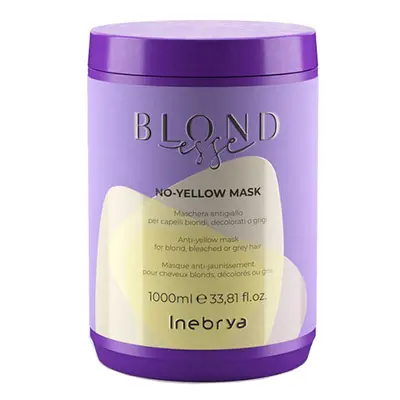 Inebrya Maska proti žlutým odleskům Blondesse No-Yellow (Anti-Yellow Mask) 1000 ml