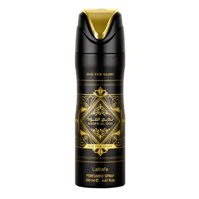 Lattafa Oud For Glory Bade`e Al Oud - deodorant ve spreji 200 ml