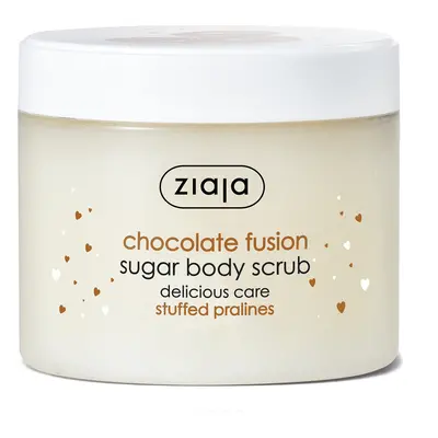 Ziaja Cukrový tělový peeling Chocolate Fusion (Sugar Body Scrub) 300 ml