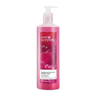 Avon Sprchový gel s vůní maliny a rybízového likéru (Shower Gel) 720 ml