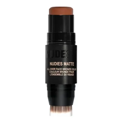 Nudestix Tyčinka na oči, tváře a rty Nudies Matte Bronze (All Over Bronze Color) Deep Maple, Eh