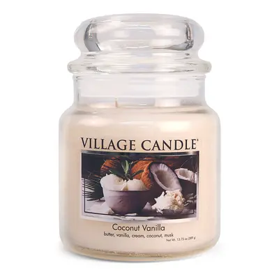 Village Candle Vonná svíčka ve skle Coconut Vanilla 389 g