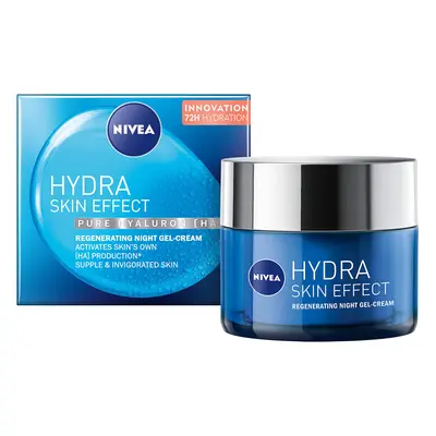 Nivea Regenerační noční hydratační gel-krém Hydra Skin Effect (Regenerating Night Gel-Cream) 50 