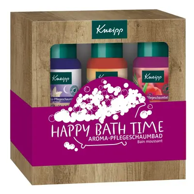 Kneipp Dárková sada pěn do koupele Šťastné koupání 3 x 100 ml