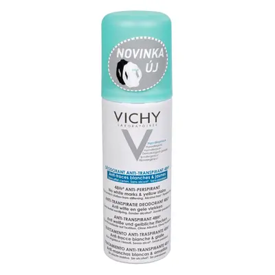 Vichy 48hodinový deodorant antiperspirant ve spreji proti bílým a žlutým skvrnám 125 ml