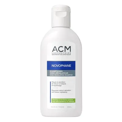 ACM Šampon regulující tvorbu mazu Novophane (Sebo-Regulating Shampoo) 200 ml