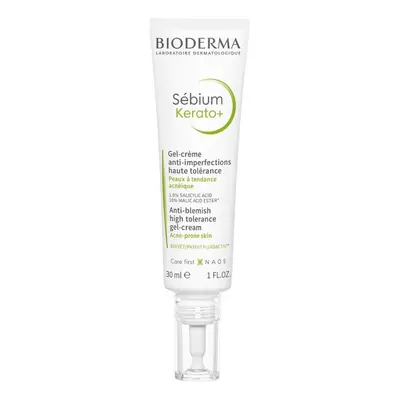 Bioderma Gelový krém proti nedokonalostem pleti Sébium Kerato+ (Anti-Blemish High Tolerance Gel-