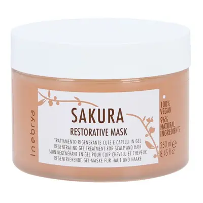 Inebrya Regenerační maska na vlasy Sakura (Restorative Mask) 250 ml