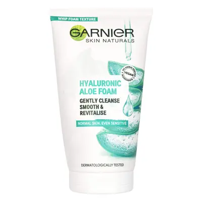 Garnier Čisticí pleťová pěna Skin Naturals (Hyaluronic Aloe Foam) 150 ml