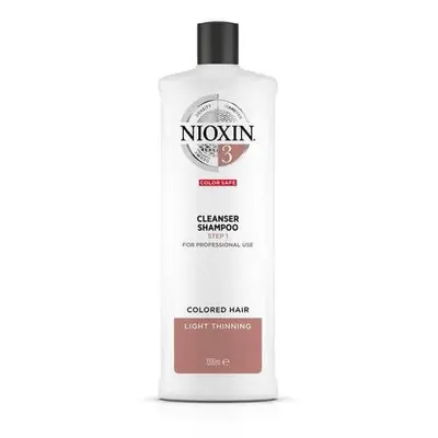 Nioxin Čisticí šampon pro jemné barvené mírně řídnoucí vlasy System 3 (Shampoo Cleanser System 3