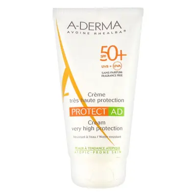 A-DERMA Ochranný opalovací krém pro atopickou pokožku SPF 50+ Protect AD (Very High Protection C