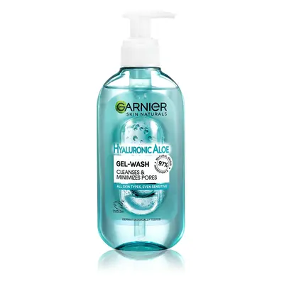 Garnier Čisticí gel pro všechny typy pleti Hyaluronic Aloe Gel Wash 200 ml