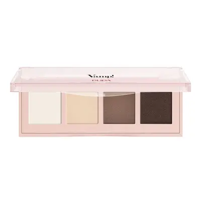 PUPA Milano Paletka očních stínů Vamp! (Palette) 5,2 g 001 Natural Matt