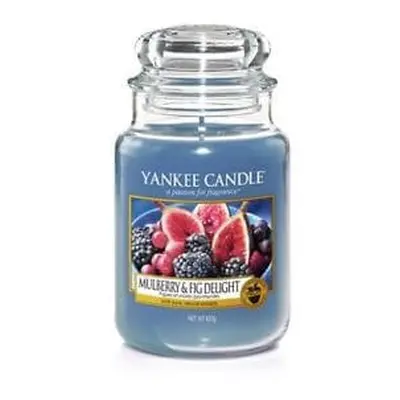 Yankee Candle Aromatická svíčka Classic velký Mulberry & Fig Delight 623 g