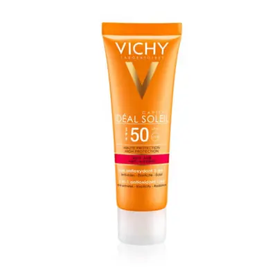 Vichy Protivráskový krém na opalování SPF 50+ Idéal Soleil Anti-Age 50 ml