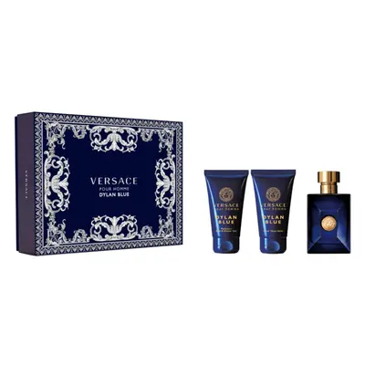 Versace Versace Pour Homme Dylan Blue - EDT 50 ml + balzám po holení 50 ml + sprchový gel 50 ml