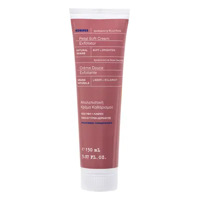 Korres Jemný exfoliační pleťový krém Wild Rose (Exfoliating Cleanser) 150 ml