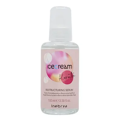 Inebrya Rekonstrukční sérum pro poškozené vlasy Ice Cream Keratin (Restructuring Serum) 100 ml