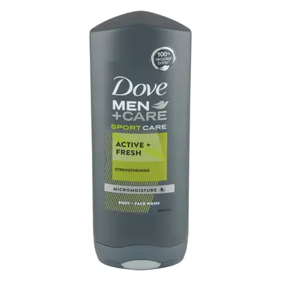 Dove Osvěžující sprchový gel pro muže Sport Active Fresh Men + Care (Body and Face Wash) 400 ml