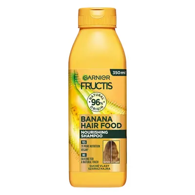 Garnier Vyživující šampon pro suché vlasy Fructis Hair Food (Banana Nourishing Shampoo) 350 ml