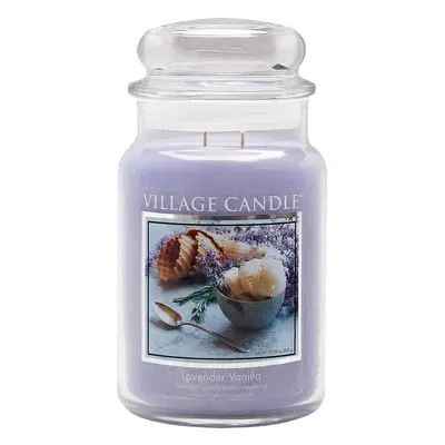 Village Candle Vonná svíčka ve skle Lavender Vanilla 602 g