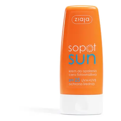 Ziaja Krém na opalování SPF 25 Sun (Sun Cream) 60 ml