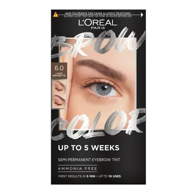 L'Oréal Paris Semi-permanentní barva na obočí Brow Color (Semi-Permanent Eyebrow Tint) 6.0 Light