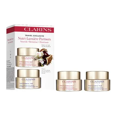 Clarins Dárková sada pleťové péče Nutri-Lumiére Partners