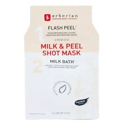 Erborian Vyživující pleťová maska (Milk & Peel Shot Mask) 18 g