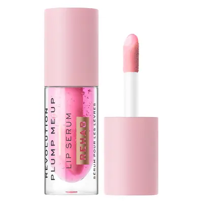 Revolution Vyživující sérum na rty Rehab Plump Me Up Pink Glaze (Lip Serum) 4,6 ml