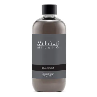 Millefiori Milano Náhradní náplň do aroma difuzéru Natural Černý čaj a růže 500 ml