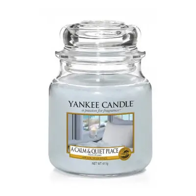 Yankee Candle Aromatická svíčka střední A Calm & Quiet Place 411 g