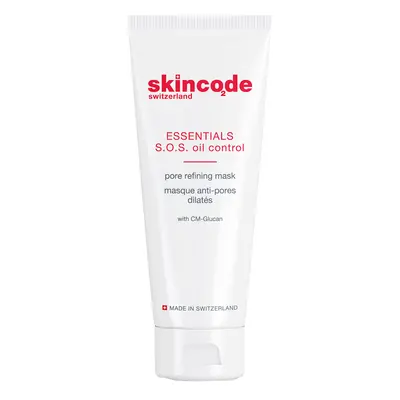 Skincode Jílová pleťová maska Essentials S.O.S. Oil Control (Pore Refining Mask) 75 ml