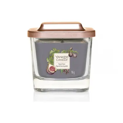 Yankee Candle Aromatická svíčka malá hranatá Fig & Clove 96 g