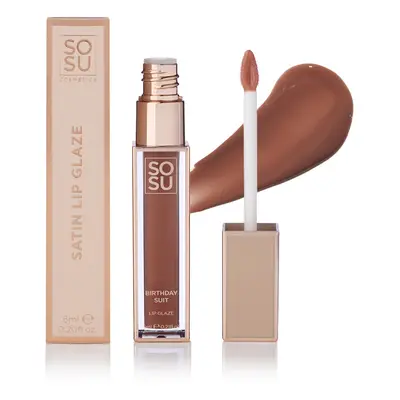 SOSU Cosmetics Lesk na rty Shimmer (Lip Glaze) 6 ml Birthday Suit