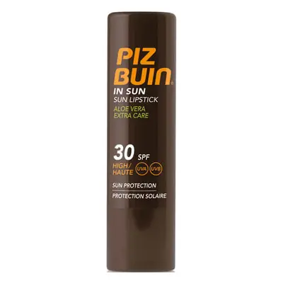 Piz Buin Balzám na rty s Aloe Vera SPF 30 (In Sun Lipstick Aloe Vera Extra Care) 4,9 g