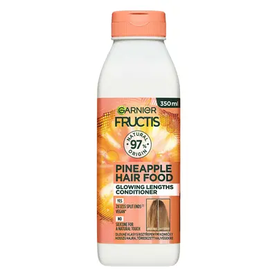 Garnier Rozjasňující kondicionér pro dlouhé vlasy Pineapple Hair Food (Conditioner) 350 ml