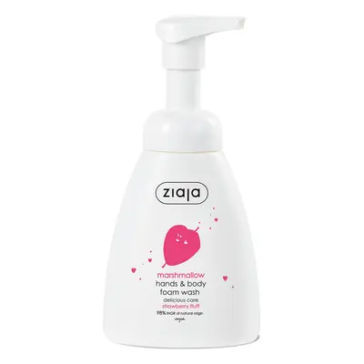 Ziaja Pěnové mýdlo na ruce a tělo Marshmallow (Hand & Body Foam Wash) 250 ml