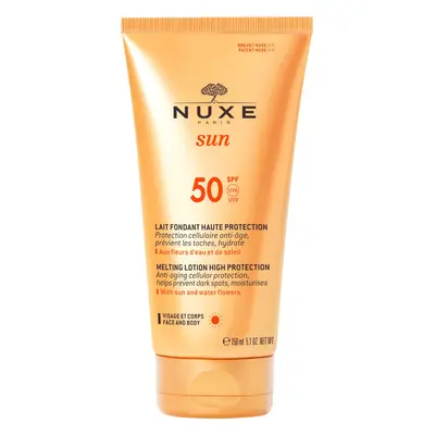 Nuxe Mléko na opalování pro tělo a obličej SPF 50 Sun (Melting Lotion High Protection) 150 ml