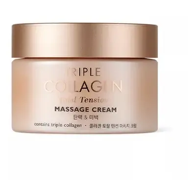 Tony Moly Zpevňující masážní krém Triple Collagen Total Tension (Massage Cream) 200 ml