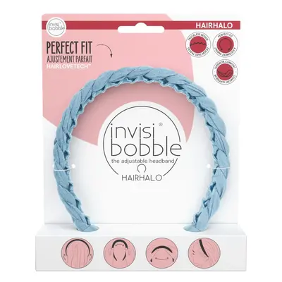 Invisibobble Nastavitelná čelenka do vlasů Hairhalo Miss Denim