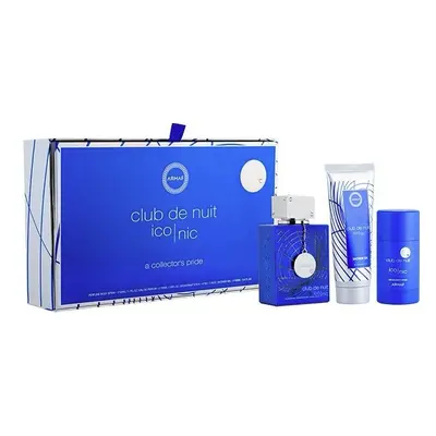 Armaf Club De Nuit Blue Iconic - EDP 105 ml + sprchový gel 100 ml + tuhý deodorant 75 g