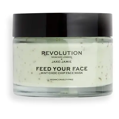 Revolution Skincare Pleťová maska Revolution Skincare X Jake-Jamie Feed Your Face (Mint Choc Chi