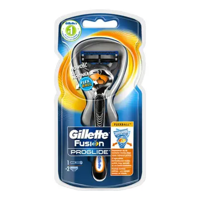 Gillette Holicí strojek ProGlide Flexball + náhradní hlavice 2 ks