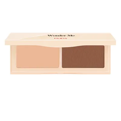 PUPA Milano Konturovací paletka Wonder Me Natural Sculpt (Palette) 8 g 002 Medium Dark Skin